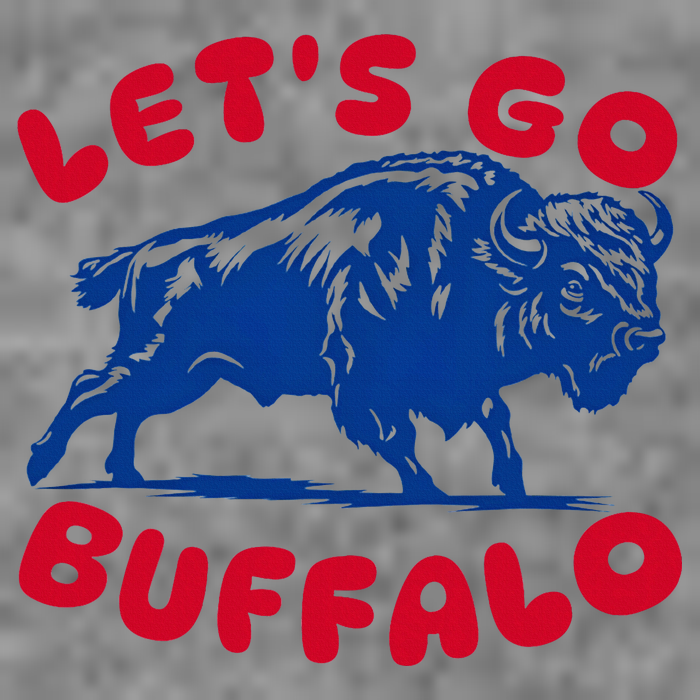 LetS Go Buffalo 7-Panel Snapback Hat