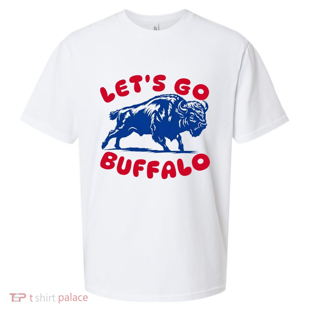 LetS Go Buffalo Sueded Cloud Jersey T-Shirt