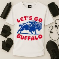 LetS Go Buffalo Cooling Performance Crew T-Shirt