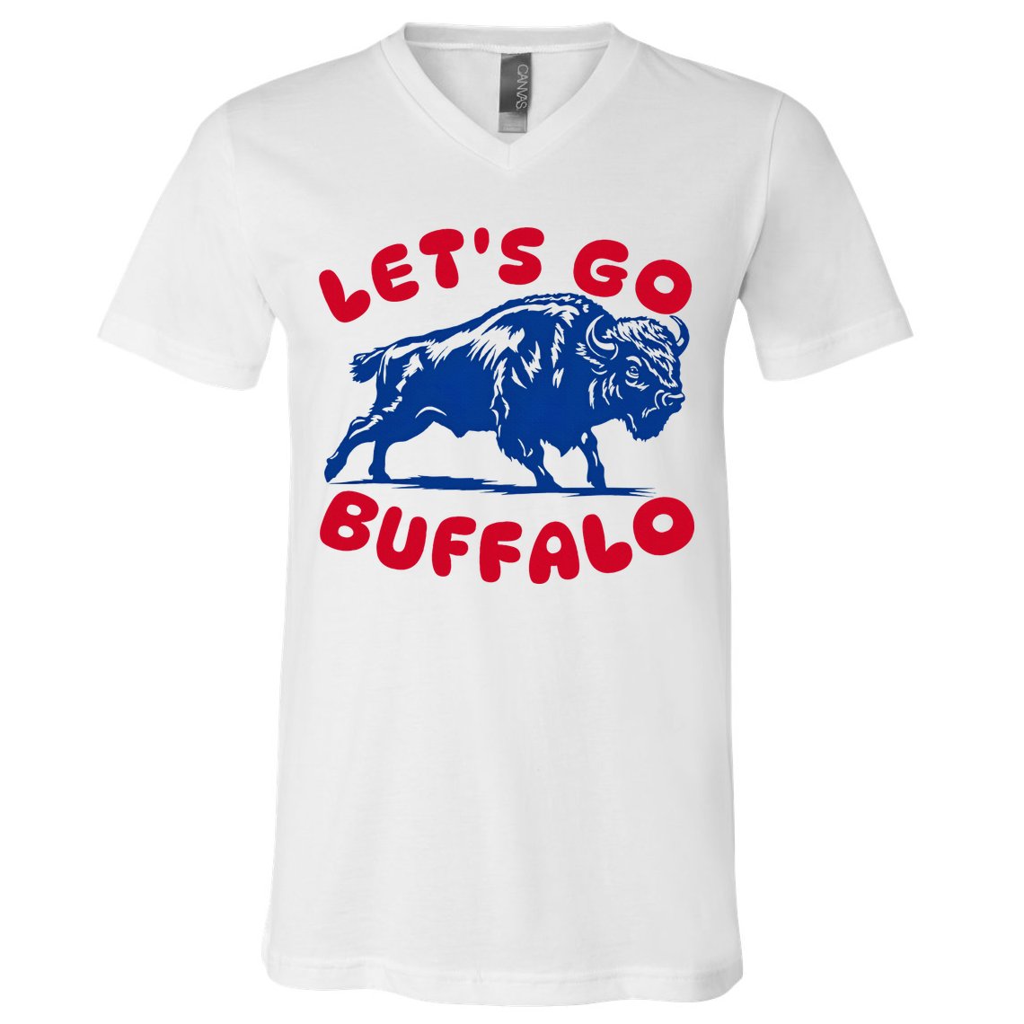 LetS Go Buffalo V-Neck T-Shirt