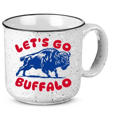 LetS Go Buffalo 15oz Campfire Ceramic Mug