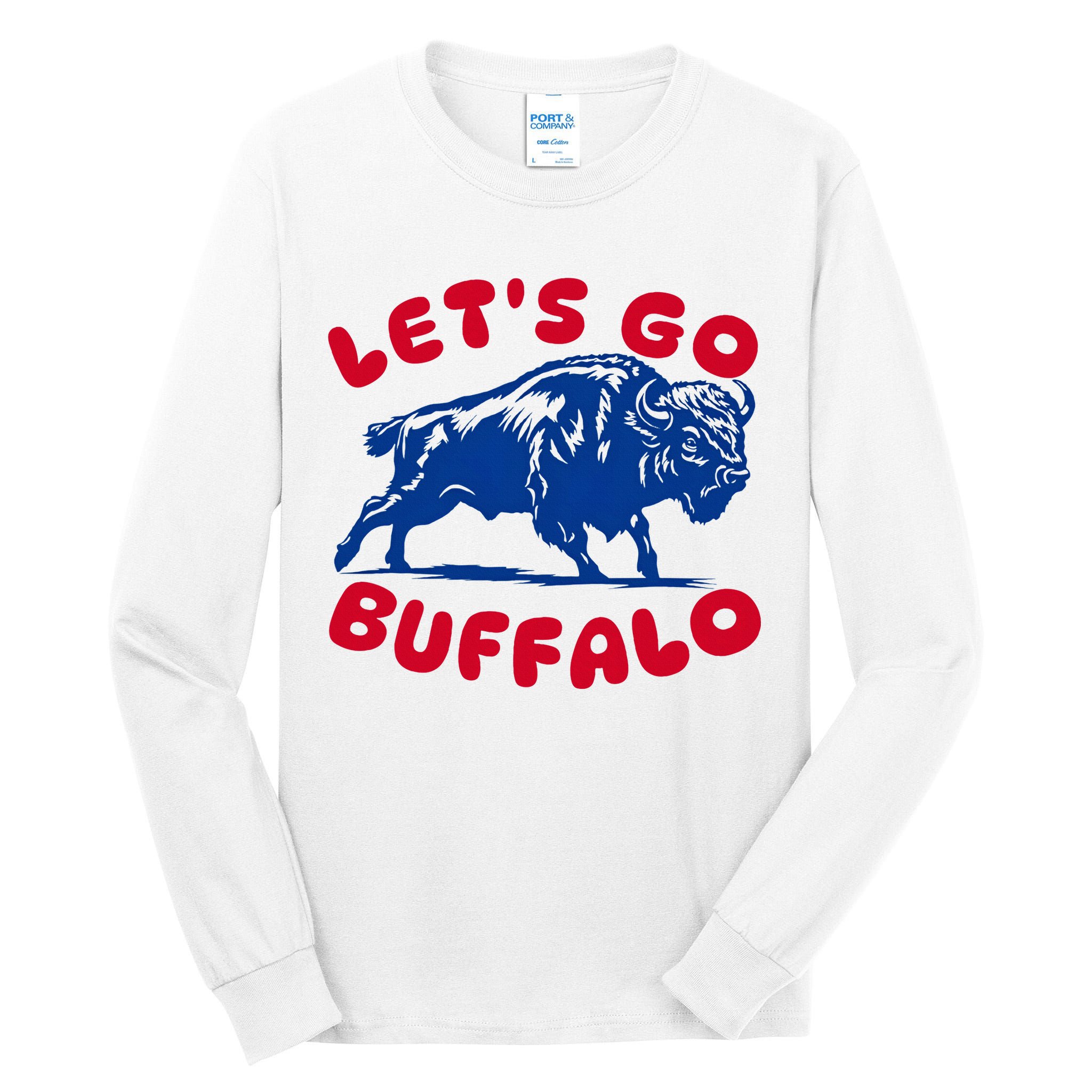 LetS Go Buffalo Tall Long Sleeve T-Shirt