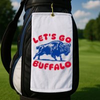 LetS Go Buffalo Golf Towel