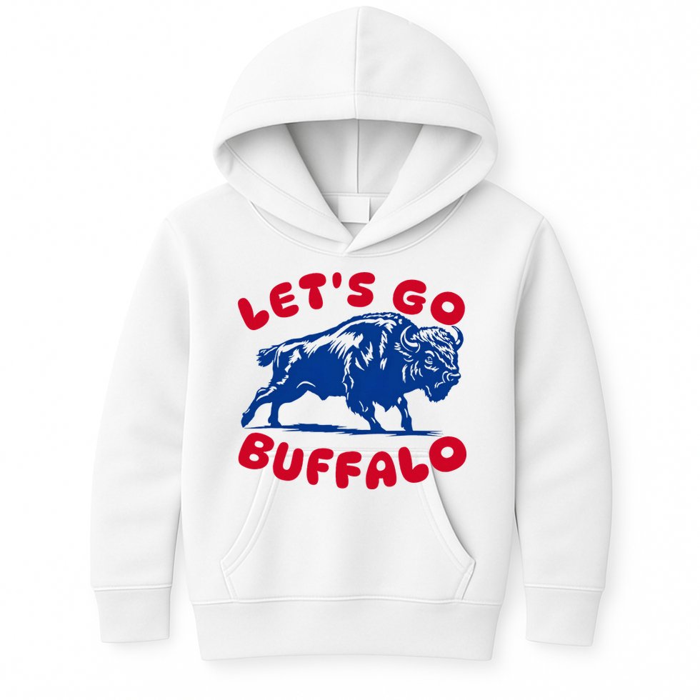 LetS Go Buffalo Kids Hoodie