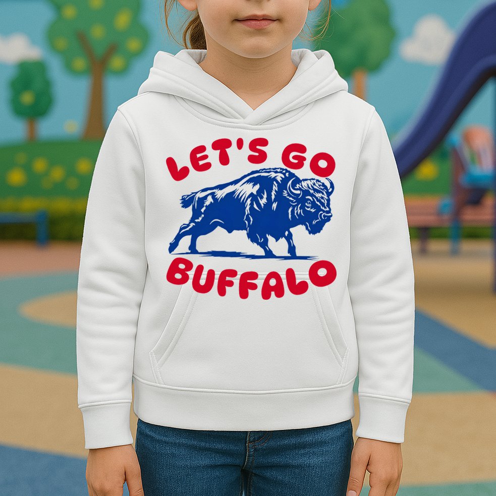 LetS Go Buffalo Kids Hoodie