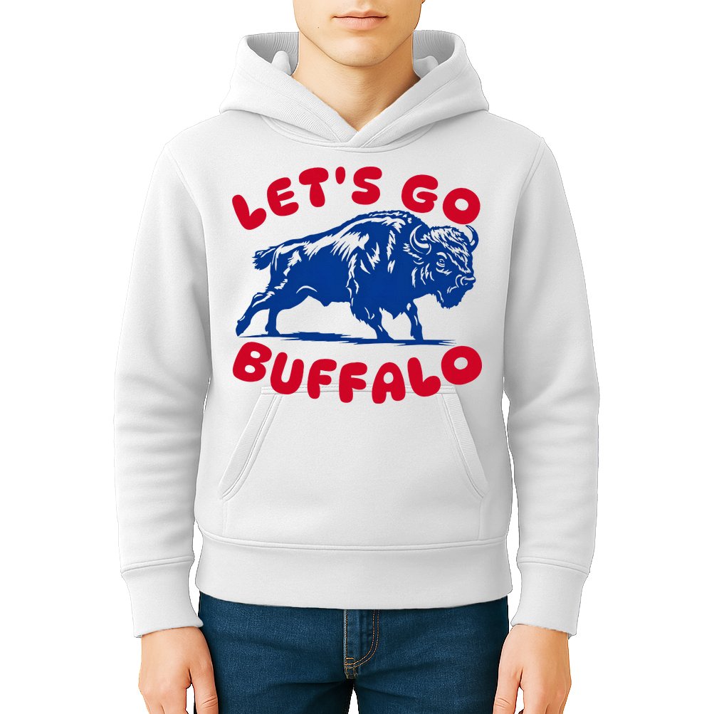 LetS Go Buffalo Kids Hoodie