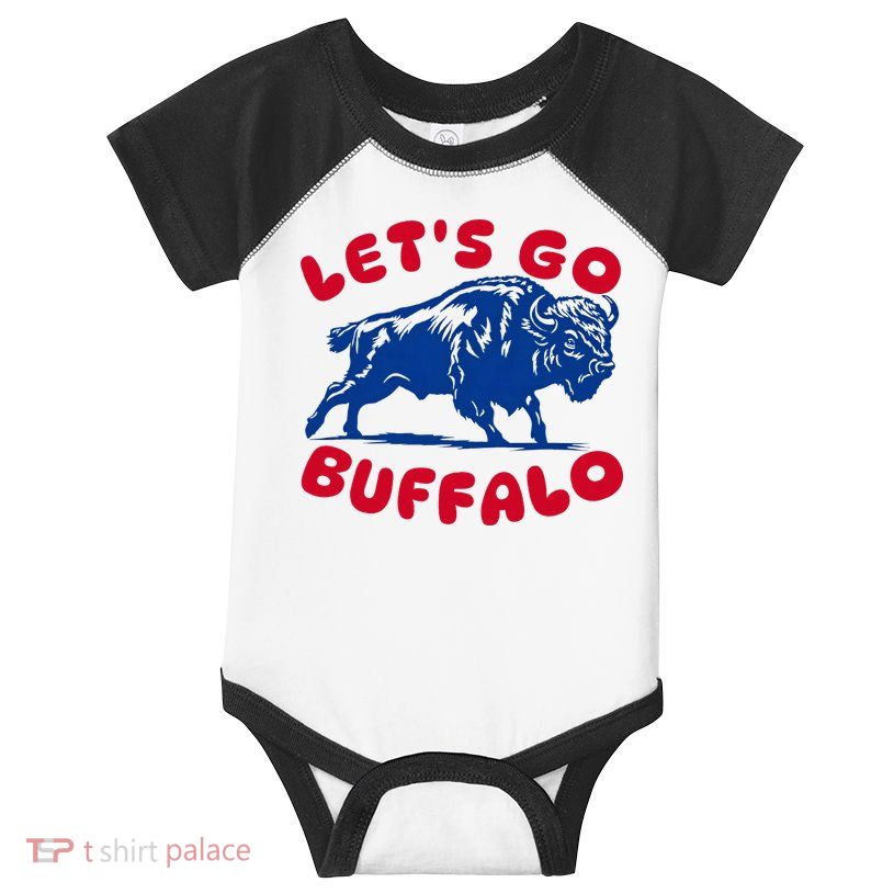 LetS Go Buffalo Infant Baby Jersey Bodysuit