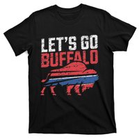 LetS Go Buffalo New York Buffalo Sports Fan Buffalo T-Shirt