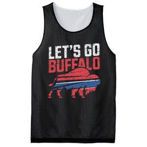 LetS Go Buffalo New York Buffalo Sports Fan Buffalo Mesh Reversible Basketball Jersey Tank