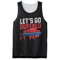 LetS Go Buffalo New York Buffalo Sports Fan Buffalo Mesh Reversible Basketball Jersey Tank