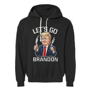 Let's Go Brandon Lets Go Brandon Lets Go Brandon Let's Go Brandon Garment-Dyed Fleece Hoodie