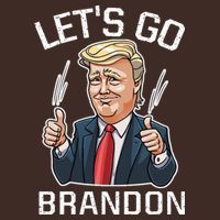 Let's Go Brandon Lets Go Brandon Lets Go Brandon Let's Go Brandon Full-Length Apron With Pockets
