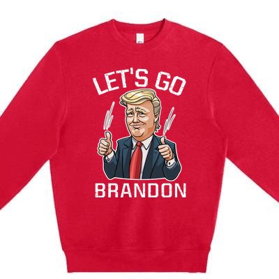 Let's Go Brandon Lets Go Brandon Lets Go Brandon Let's Go Brandon Premium Crewneck Sweatshirt