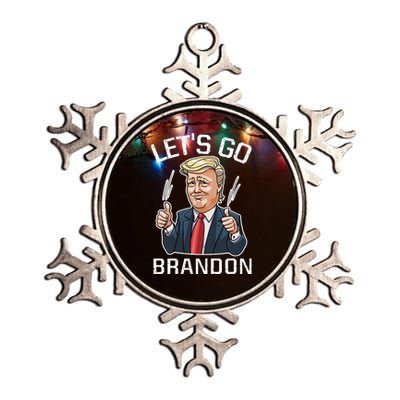 Let's Go Brandon Lets Go Brandon Lets Go Brandon Let's Go Brandon Metallic Star Ornament