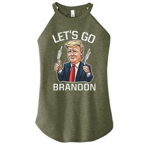 Let's Go Brandon Lets Go Brandon Lets Go Brandon Let's Go Brandon Women's Perfect Tri Rocker Tank