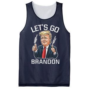 Let's Go Brandon Lets Go Brandon Lets Go Brandon Let's Go Brandon Mesh Reversible Basketball Jersey Tank