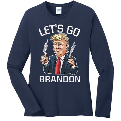 Let's Go Brandon Lets Go Brandon Lets Go Brandon Let's Go Brandon Ladies Long Sleeve Shirt