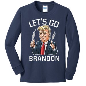 Let's Go Brandon Lets Go Brandon Lets Go Brandon Let's Go Brandon Kids Long Sleeve Shirt