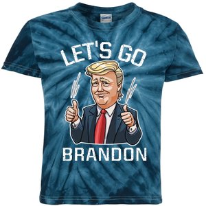 Let's Go Brandon Lets Go Brandon Lets Go Brandon Let's Go Brandon Kids Tie-Dye T-Shirt