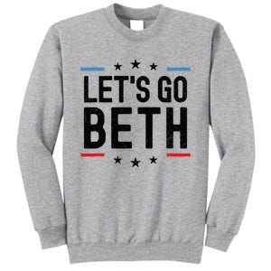 Lets Go Beth Name Personalized Men Birthday Custom Tall Sweatshirt