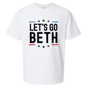 Lets Go Beth Name Personalized Men Birthday Custom Sueded Cloud Jersey T-Shirt