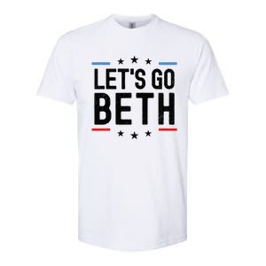 Lets Go Beth Name Personalized Men Birthday Custom Softstyle CVC T-Shirt