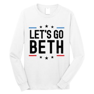 Lets Go Beth Name Personalized Men Birthday Custom Long Sleeve Shirt