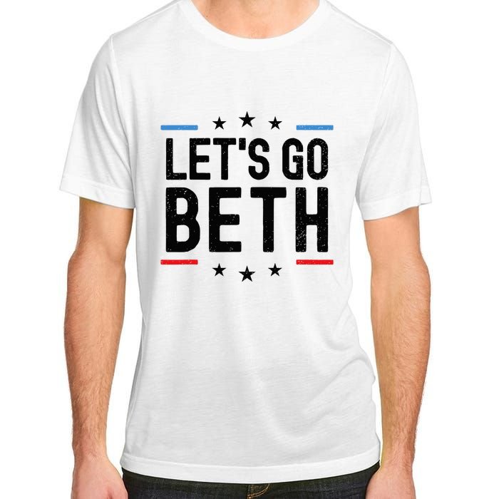 Lets Go Beth Name Personalized Men Birthday Custom Adult ChromaSoft Performance T-Shirt