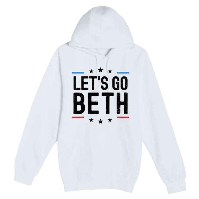 Lets Go Beth Name Personalized Men Birthday Custom Premium Pullover Hoodie