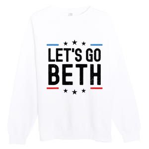 Lets Go Beth Name Personalized Men Birthday Custom Premium Crewneck Sweatshirt