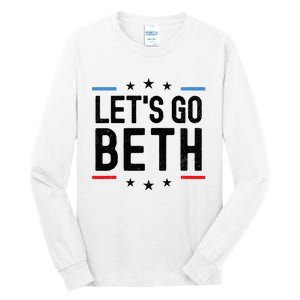 Lets Go Beth Name Personalized Men Birthday Custom Tall Long Sleeve T-Shirt