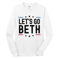 Lets Go Beth Name Personalized Men Birthday Custom Tall Long Sleeve T-Shirt