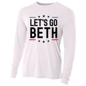 Lets Go Beth Name Personalized Men Birthday Custom Cooling Performance Long Sleeve Crew