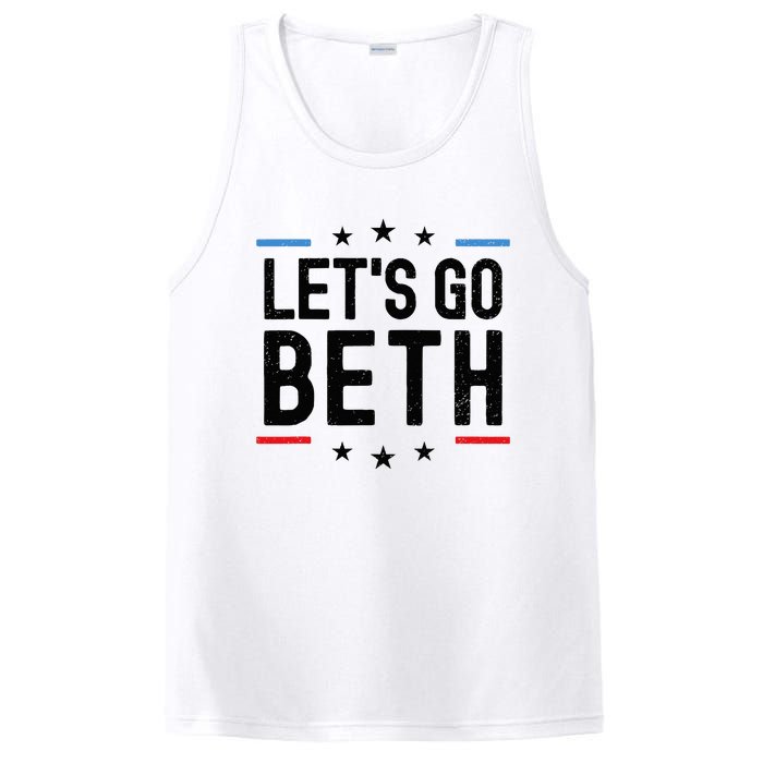 Lets Go Beth Name Personalized Men Birthday Custom PosiCharge Competitor Tank