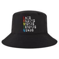 Lats Glutes Biceps Triceps Quads Lgbtq Cool Comfort Performance Bucket Hat