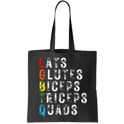 Lats Glutes Biceps Triceps Quads Lgbtq Bag
