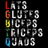 Lats Glutes Biceps Triceps Quads Lgbtq Wool Snapback Cap