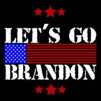 Let's Go Brandon Biden Chant USA Flag City Backpack