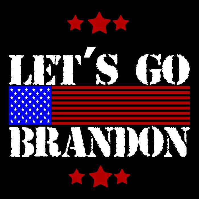 Let's Go Brandon Biden Chant USA Flag City Backpack