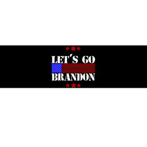 Let's Go Brandon Biden Chant USA Flag Bumper Sticker