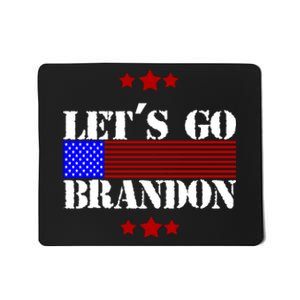 Let's Go Brandon Biden Chant USA Flag Mousepad