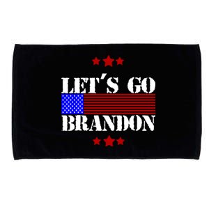 Let's Go Brandon Biden Chant USA Flag Microfiber Hand Towel