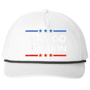 Let’s Go Brandon Conservative US Flag Gift Snapback Five-Panel Rope Hat