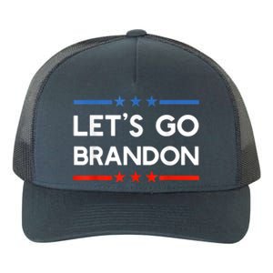 Let’s Go Brandon Conservative US Flag Gift Yupoong Adult 5-Panel Trucker Hat