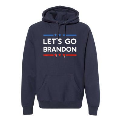 Let’s Go Brandon Conservative US Flag Gift Premium Hoodie