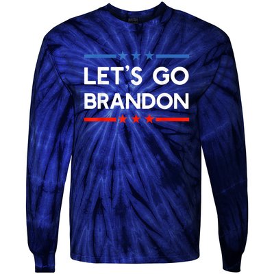 Let’s Go Brandon Conservative US Flag Gift Tie-Dye Long Sleeve Shirt