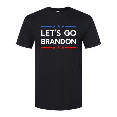 Let’s Go Brandon Conservative US Flag Gift Softstyle CVC T-Shirt