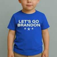 LetS Go Brandon Joe Biden Chant Impeach Biden Toddler T-Shirt
