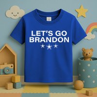 LetS Go Brandon Joe Biden Chant Impeach Biden Toddler T-Shirt
