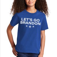 LetS Go Brandon Joe Biden Chant Impeach Biden Kids T-Shirt